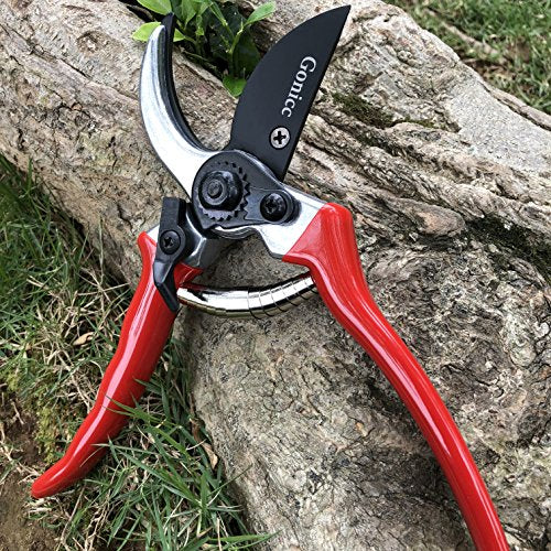 Pruning Shears, JEOutdoors Professional High Carbon Alloy Steel Sharp Blade  Bypass Hand Pruner, Tree Trimmer, Garden Shears 