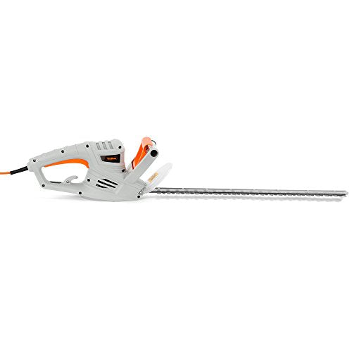 VonHaus 550W Electric Hedge Trimmer/Cutter with 60cm Blade + Blade Cover & 10m Cable