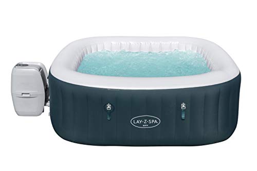 Lay-Z-Spa Ibiza Hot Tub 140, AirJet Massage System Inflatable Spa with Freeze Shield and Rapid Heating, 4-6 Person