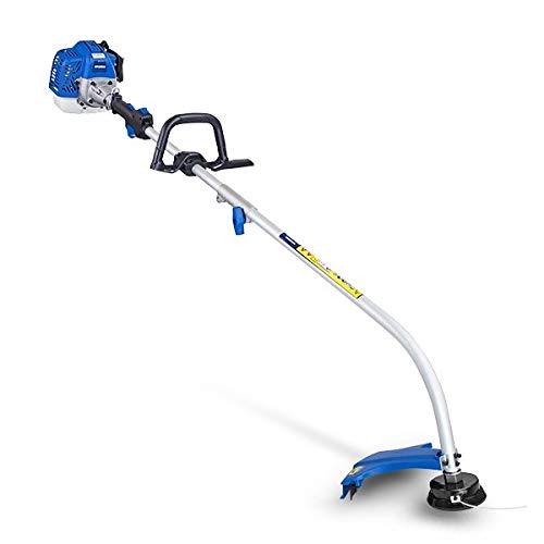 Hyundai Powerful 26cc Petrol Grass Strimmer, Grass Trimmer, 3 Year Hyundai Warranty, Multi Purpose Strimmer, Home Improvement, Dynamic Edge Trimmer, Blue