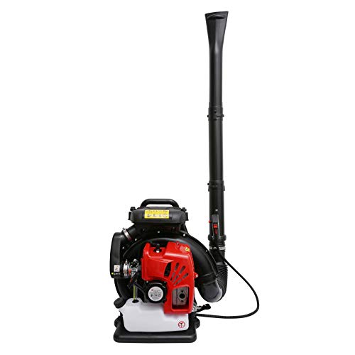 Dealourus 75cc Petrol Backpack Leaf Blower, Extremely Powerful - 240MPH Lightweight With New and Improved Padded Support Straps For Maximum Comfortability