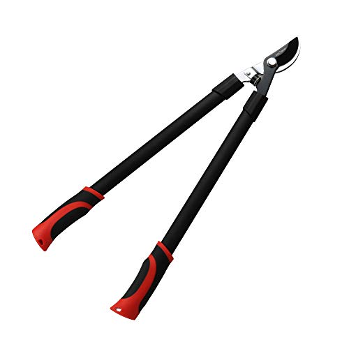 FLORA GUARD 26 Inch Bypass Loppers - Heavy Duty Branch Lopper, Pruner Bypass loppers and Tree Trimmer with 1.25 Inch Cutting Capacity