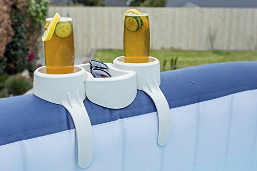 Lay-Z-Spa Hot Tub Drinks and Food Holder, Inflatable Spa Accessory