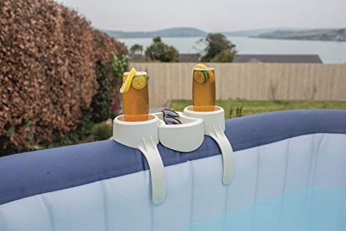 Lay-Z-Spa Hot Tub Drinks and Food Holder, Inflatable Spa Accessory