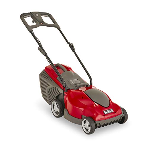 Mountfield Princess 34 Electric Lawnmower, 34cm cutting width, 1400W, Up to 50m², Includes 35L grass collector