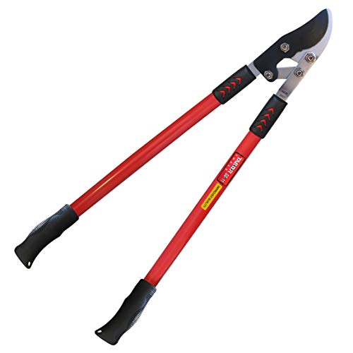 TABOR TOOLS GG11E Professional Compound Action Bypass Lopper, ⌀ 4.5cm Clean-Cut Capacity, Tree Trimmer with Sturdy Handles for Extra Leverage