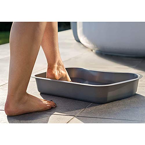 Lay-Z-Spa Foot Bath Tray Accessory for Hot Tubs and Spa Pools, Non Slip, Heavy Duty Design,BWA0011