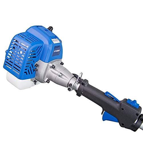 Hyundai Powerful 26cc Petrol Grass Strimmer, Grass Trimmer, 3 Year Hyundai Warranty, Multi Purpose Strimmer, Home Improvement, Dynamic Edge Trimmer, Blue