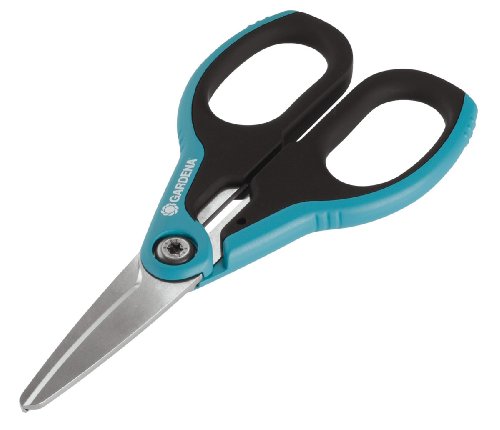 GARDENA SnipSnip: Robust, all-purpose scissors for universal cutting in the kitchen or the garden, suitable for right- or left-handers, dishwasher safe, packaged (8704-20)