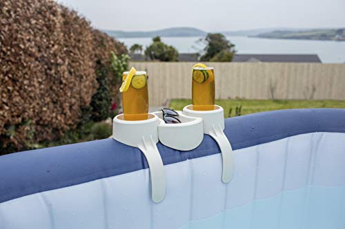 Lay-Z-Spa Hot Tub Drinks and Food Holder, Inflatable Spa Accessory