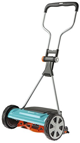 GARDENA Comfort reel mower 400 C: Hand lawn mower with 40 cm working width of up to 250 m² lawn blade roll made of quality steel, non-contact cutting technique (4022-20)