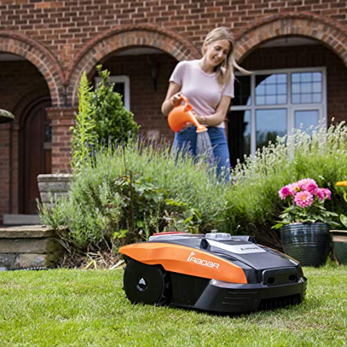 Yard Force Compact 400Ri Robotic Lawnmower with iRadar - Active Safety Technology for lawns up to 400m²