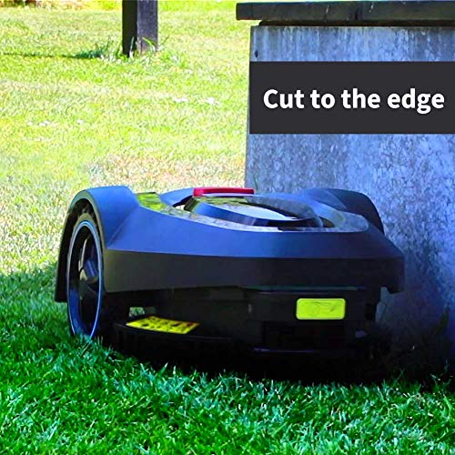 swift RM18 28V Robotic Lawnmower AutoCharging Self-Propelled 18cm Cut Width and 20-60mm Cutting Heights Robot Lawn Mower with Samsung Battery for Lawns up to 600m² include garage