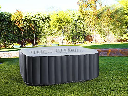 MSPA Alpine Delight Inflatable Portable Hot Tub Outdoor Spa-4 Seaters