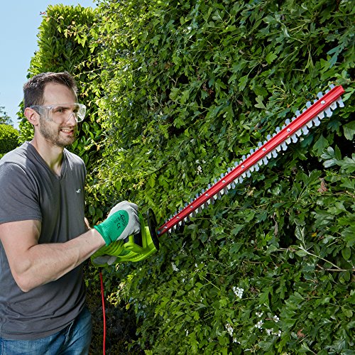 Garden Gear Electric Hedge Trimmer with 61cm Blade, Blade Cover & 10m Cable (600W Hedge Trimmer)